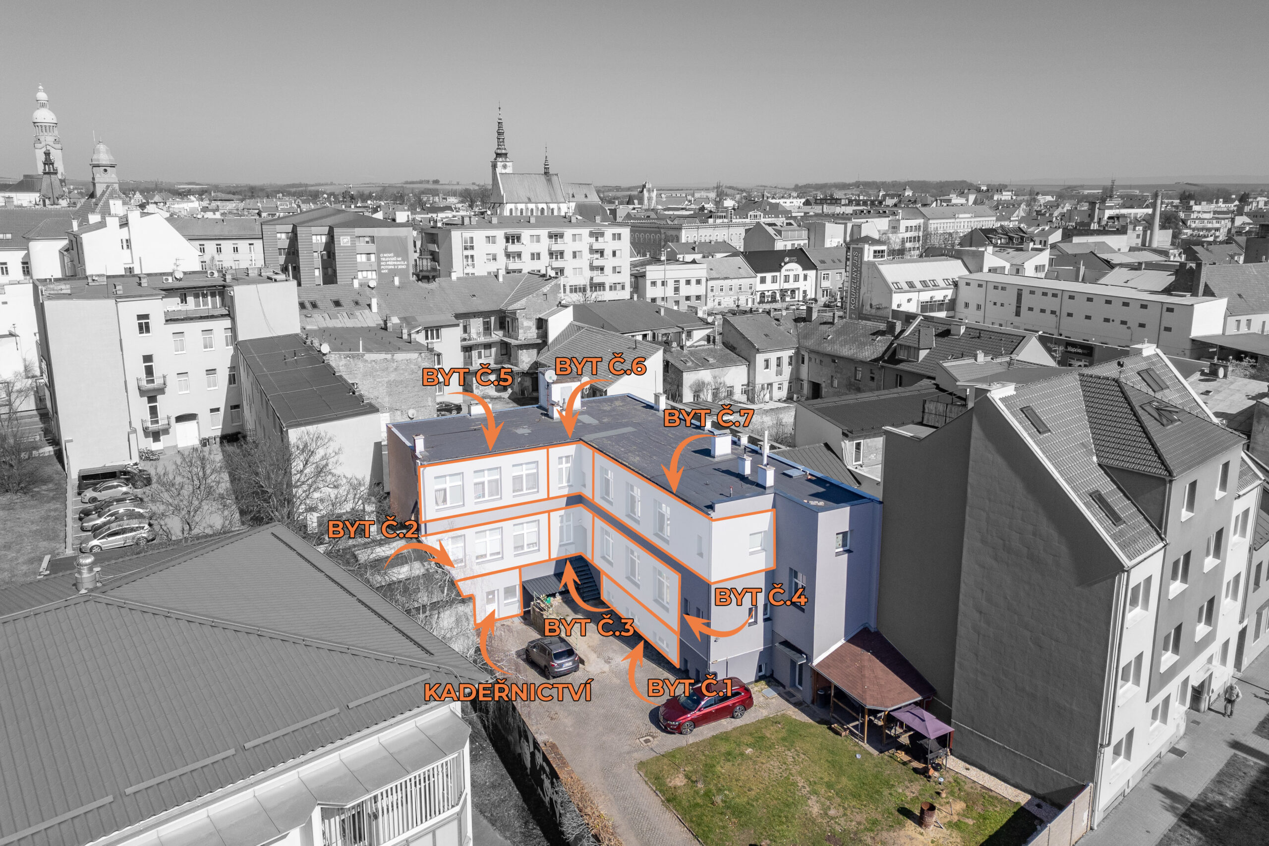 Bytový dům Krokova Prostějov, Mgr. Tereza Francová realitní makléř Prostějov